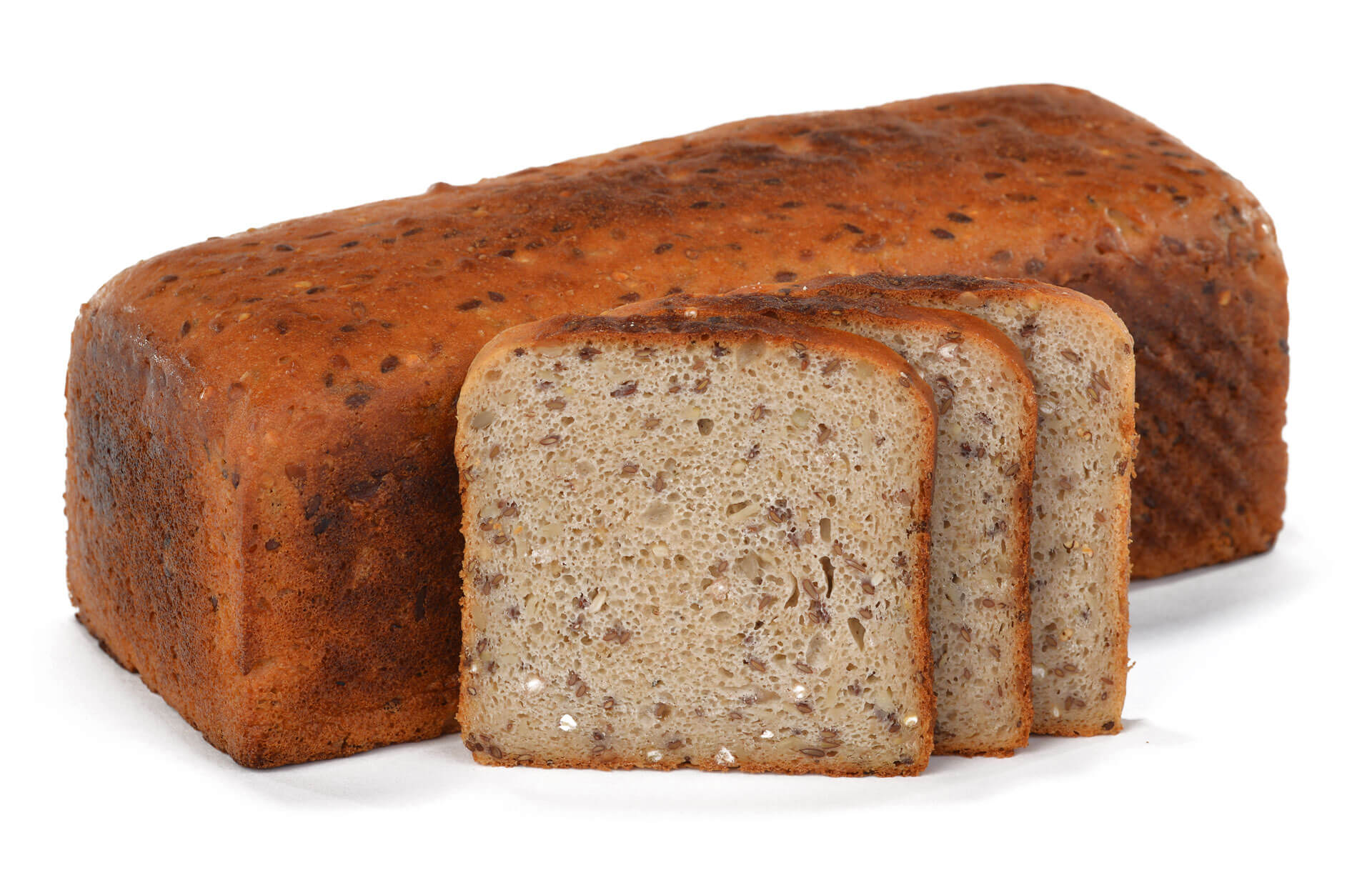 3-Saaten-Brot 1000g, frisch gebacken