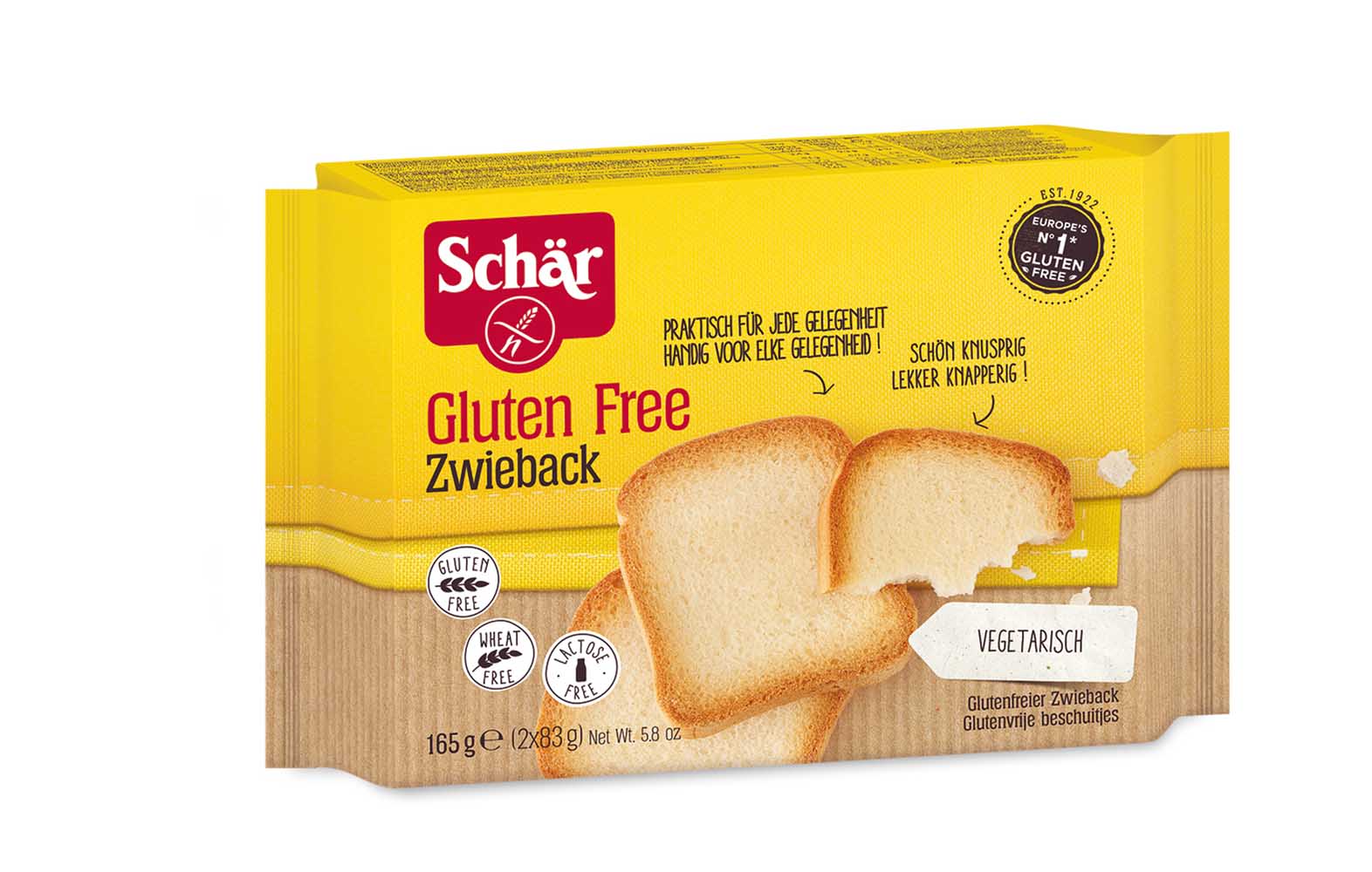 Glutenfreier Zwieback von Schär - Jetzt günstig im Onlineshop kaufen
