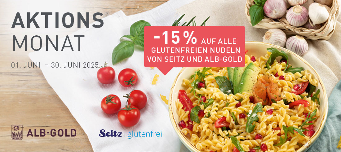 15% Rabatt auf alle ALB-GOLD Produkte