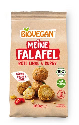 Meine Falafel Mischung Rote Linse-Curry