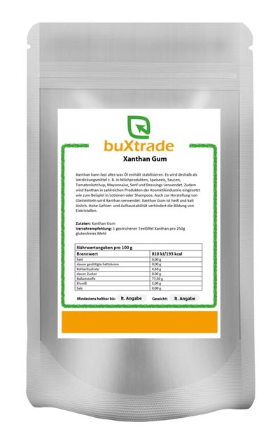 Xanthan Gum E 415 100g Von Buxtrade Jetzt Kaufen